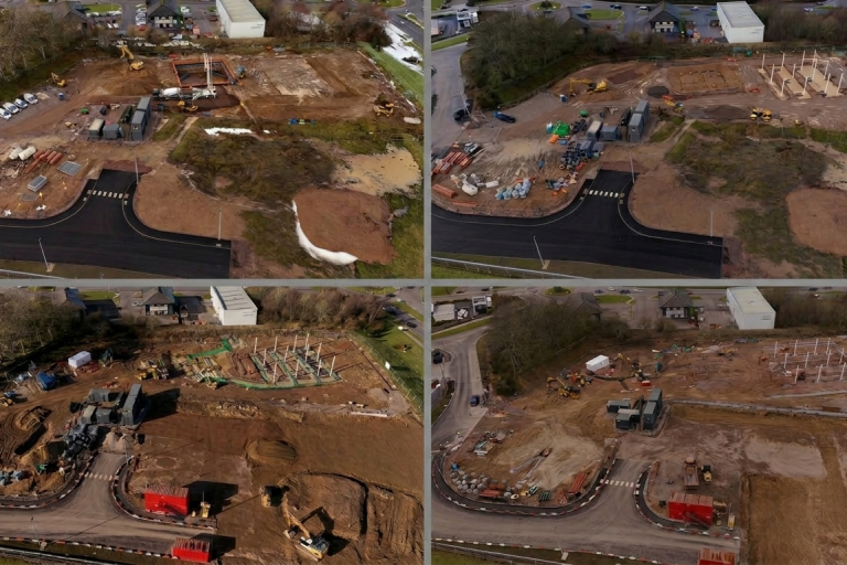 Bridges Wyvern Drones' photographs of bridges